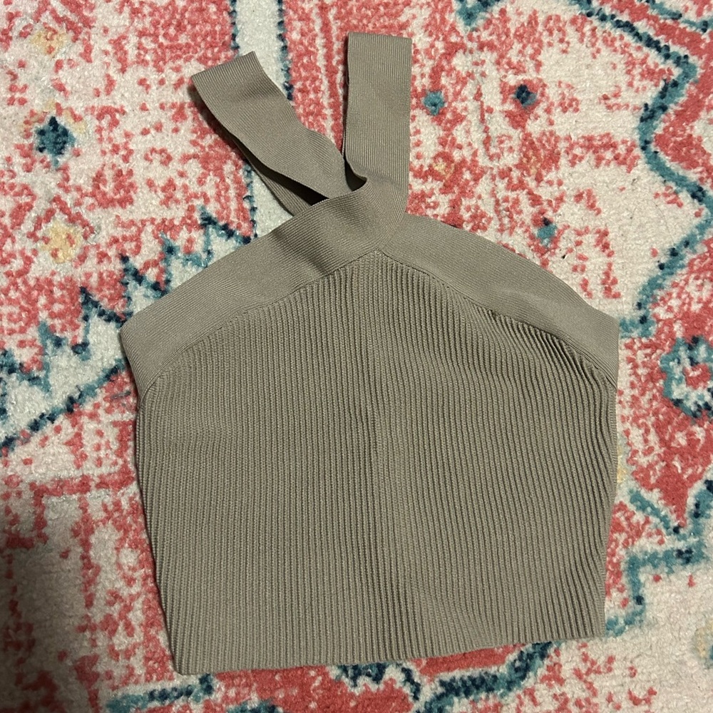 Babaton Sculpt Knit Cross Tank - Picture 3 of 5